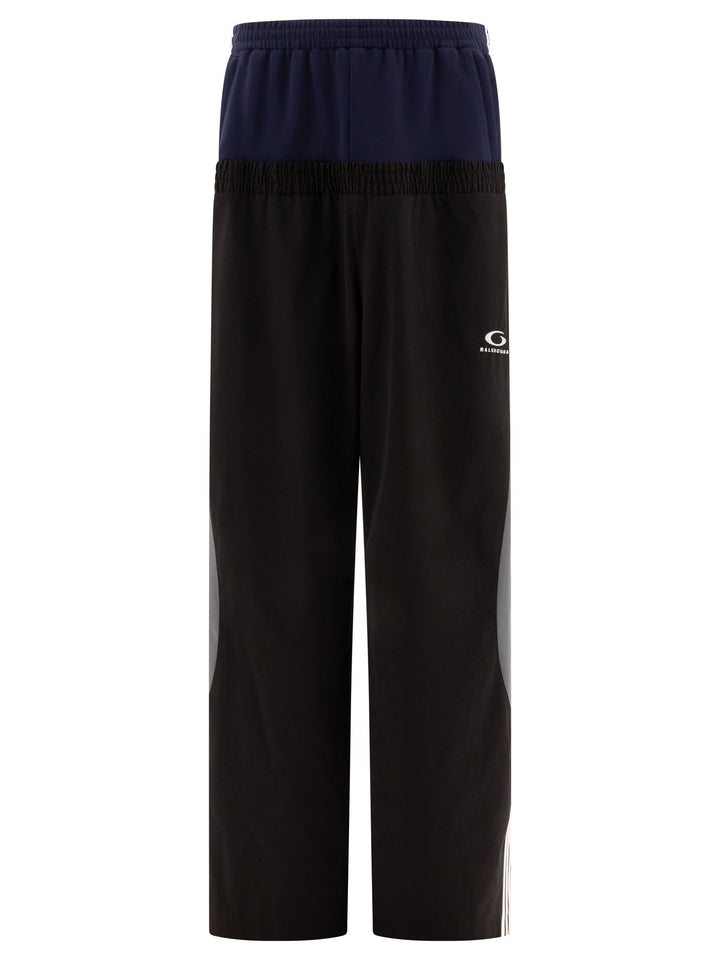 Tracksuit Cut-Up Trousers Black