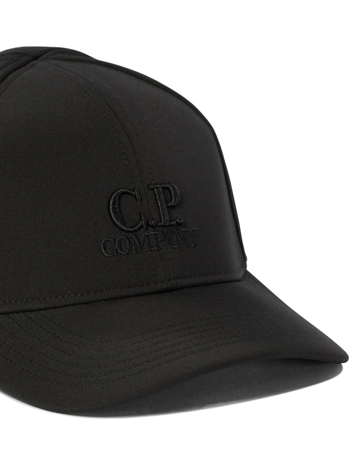 C.P. Shell-R Logo Hats Black