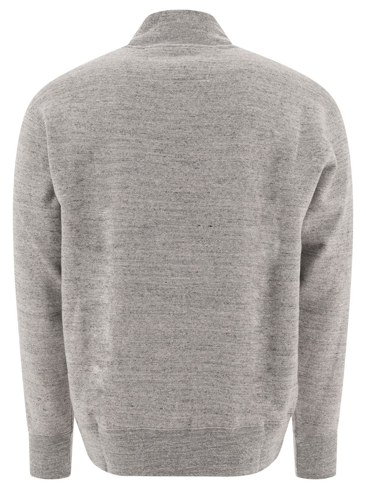 Japanese MéLange Sweatshirts Grey