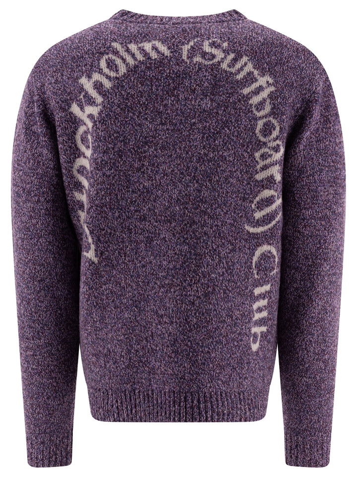 MéLange Sweater Knitwear Purple