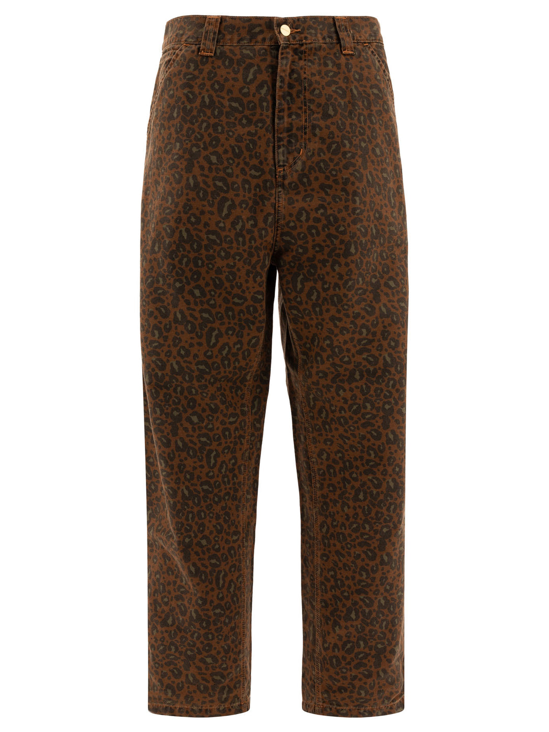 Og Single Knee Trousers Brown