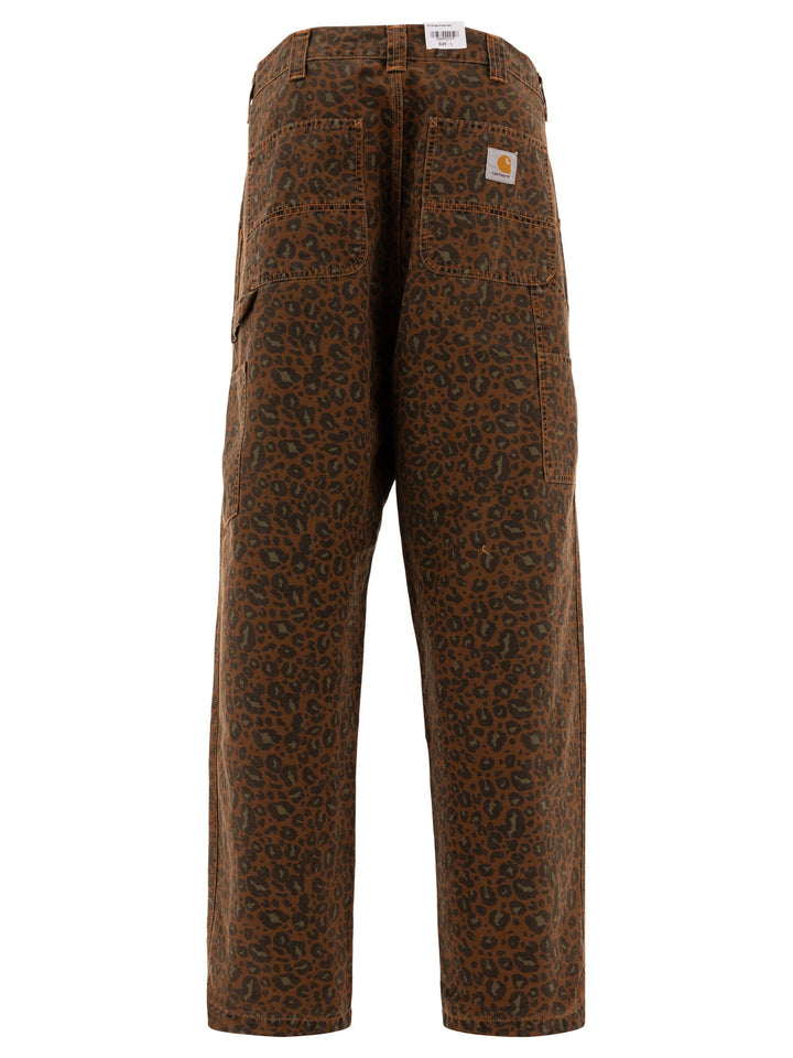 Og Single Knee Trousers Brown