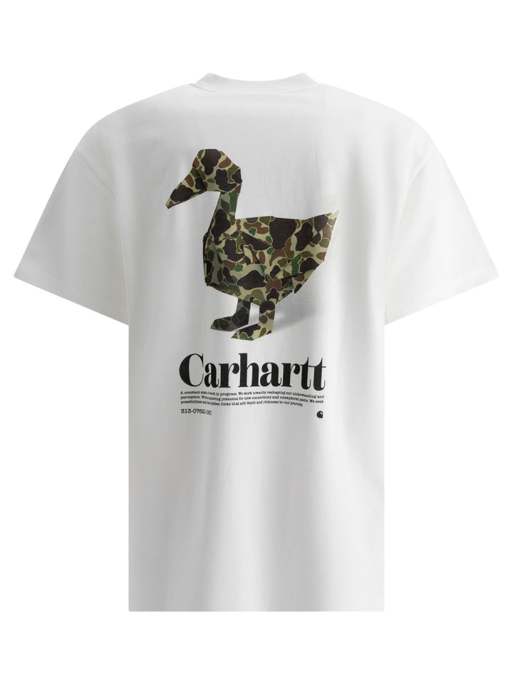 Fold Duck T-Shirts White