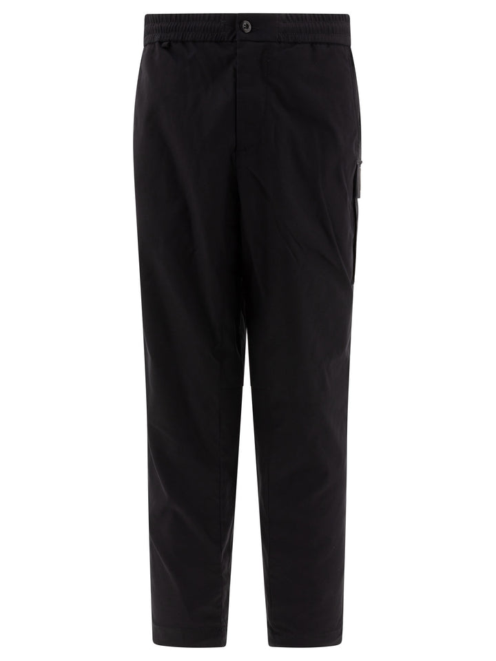 The Metropolis Series Technical Panama Cargo Trousers Black