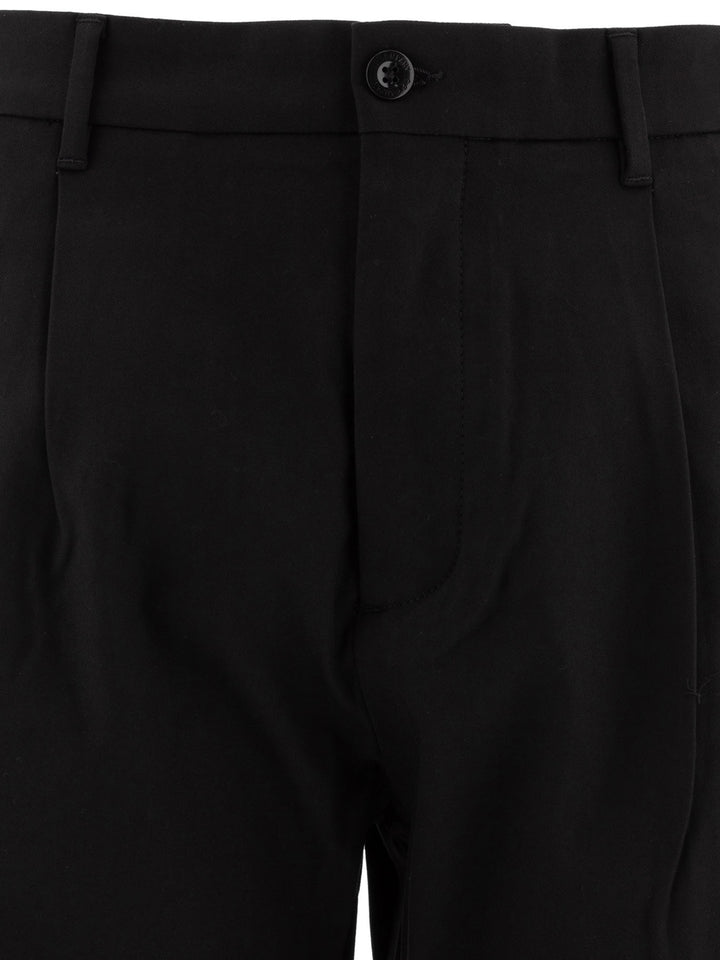 Superior Structure Stretch Trousers Black