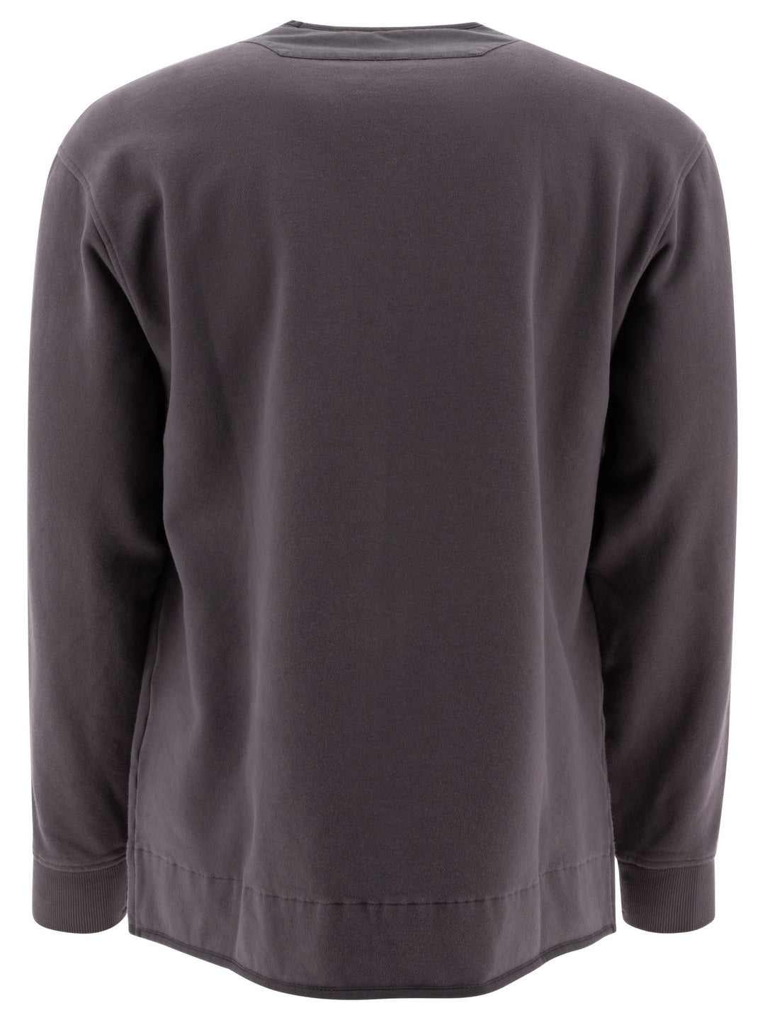 Diagonal Fleece Sweatshirts Brown