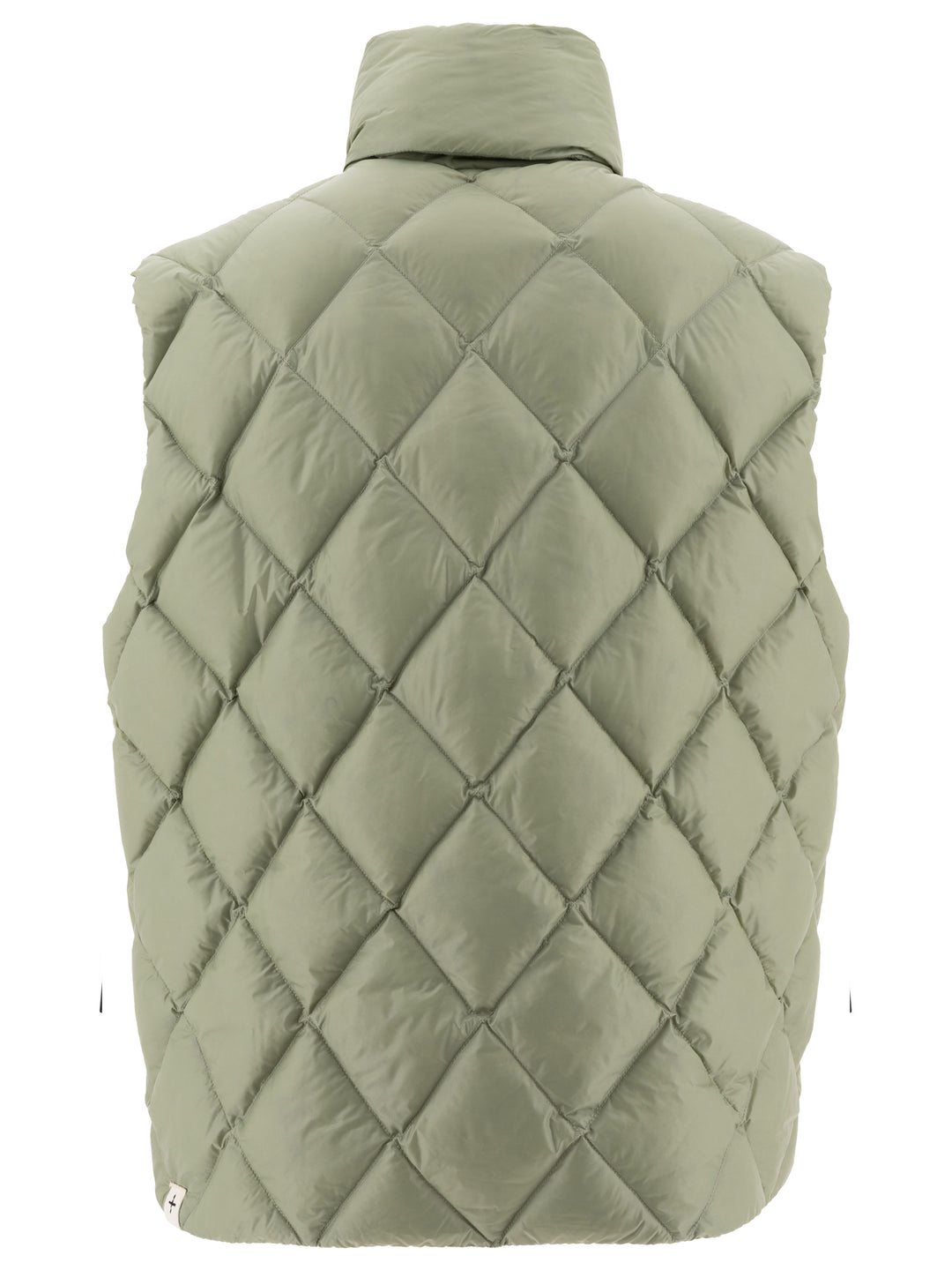 Down Vest With Pocket Jackets Green