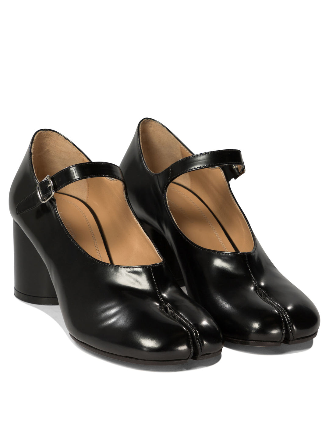 Tabi Heeled Shoes Black