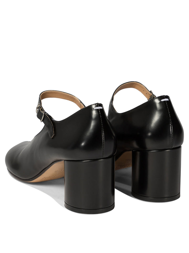 Tabi Heeled Shoes Black