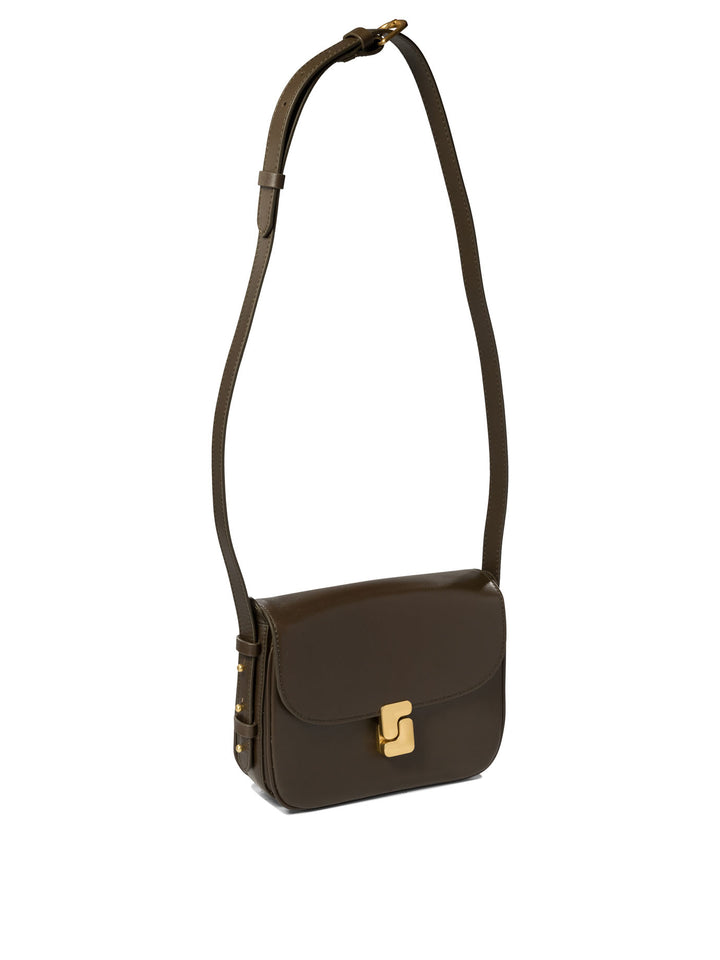 Bellissima Mini Crossbody Bags Brown