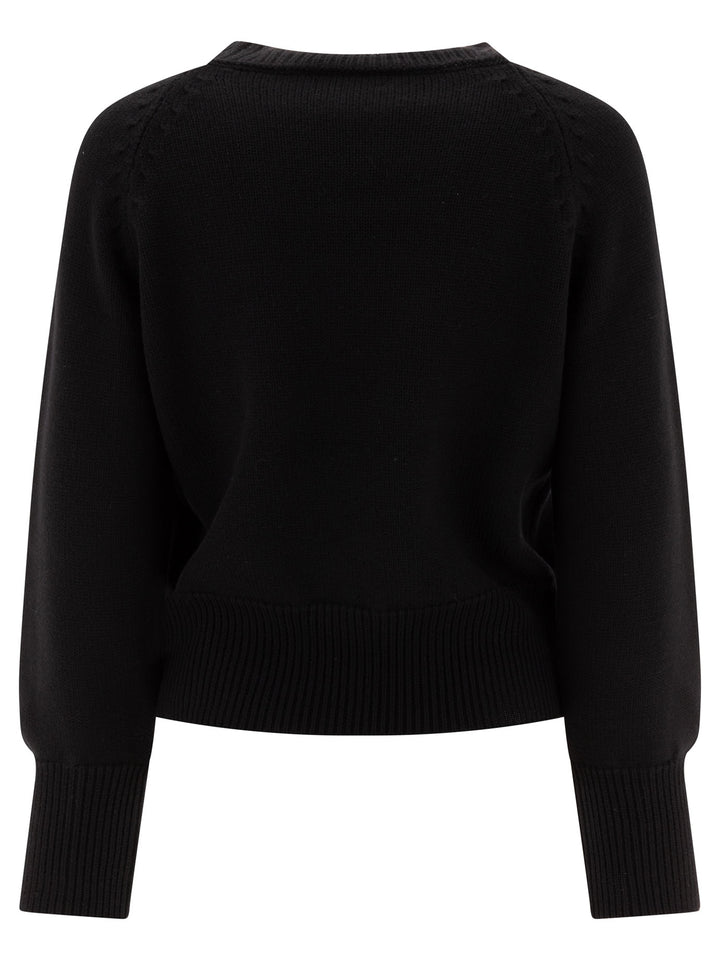 Embellished Sweater Knitwear Black