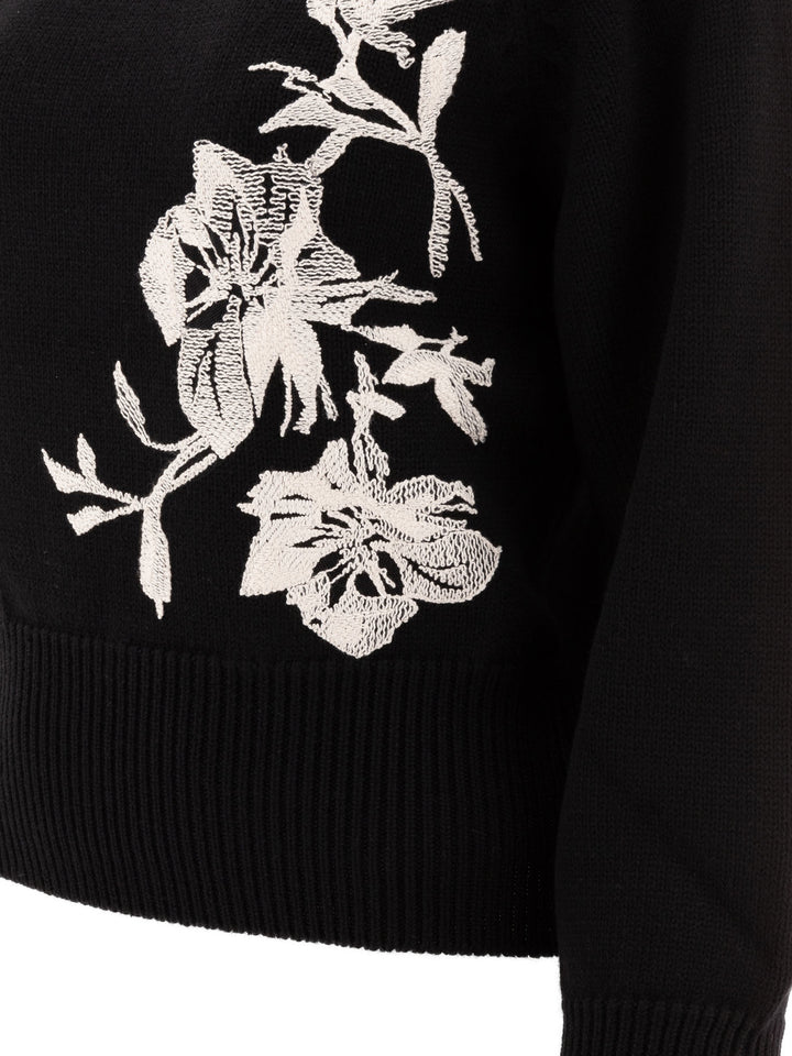 Embellished Sweater Knitwear Black