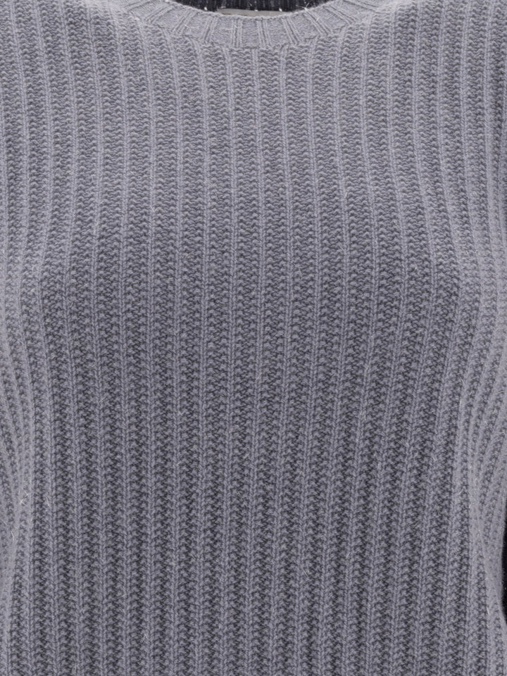 Lamé Sweater Knitwear Grey