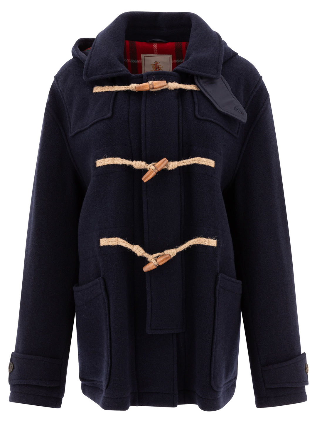 Double Wool Coats Blue