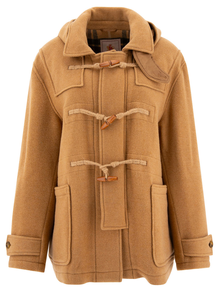 Double Wool Coats Beige