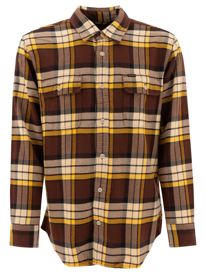 Vintage Flannel Shirt Shirts Brown