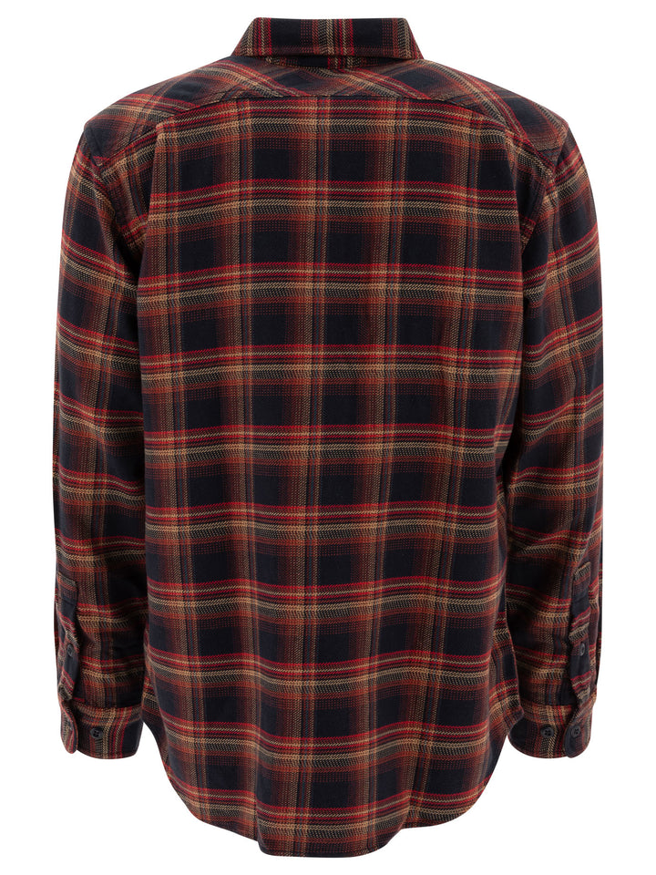 Vintage Flannel Shirt Shirts Black