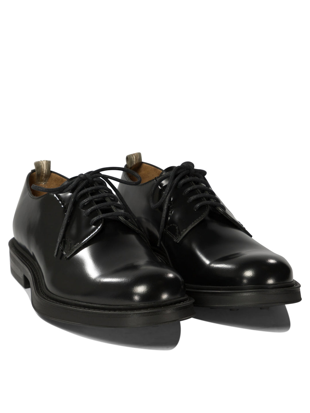 Uniform Lace-Up Shoes Black