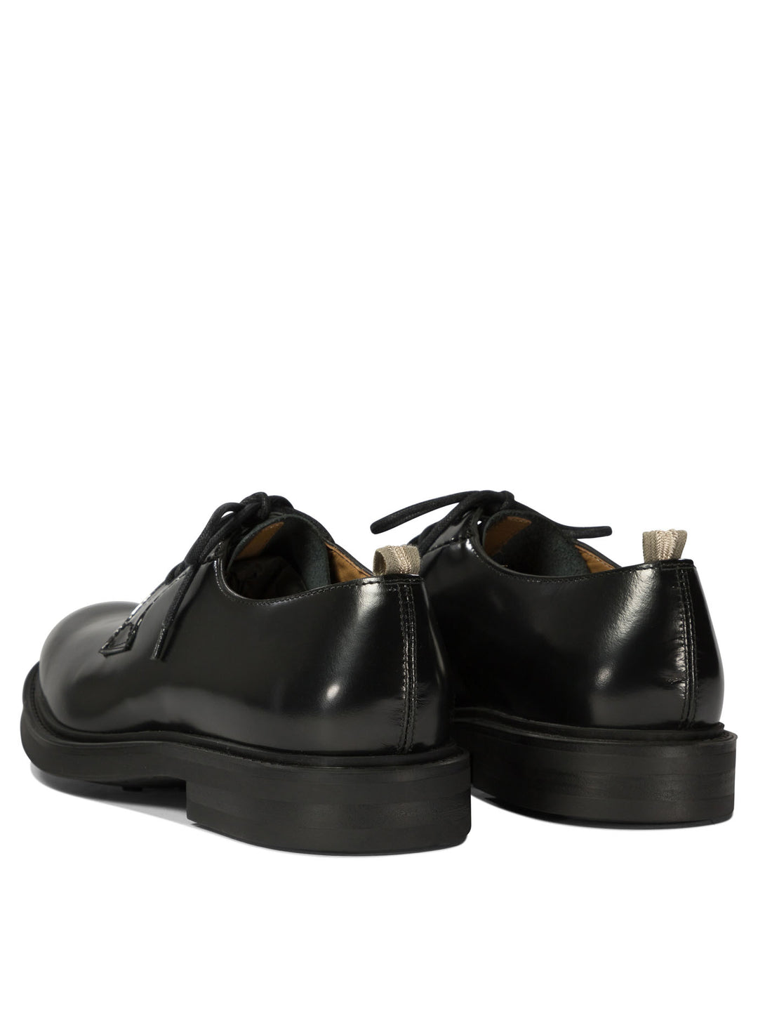 Uniform Lace-Up Shoes Black