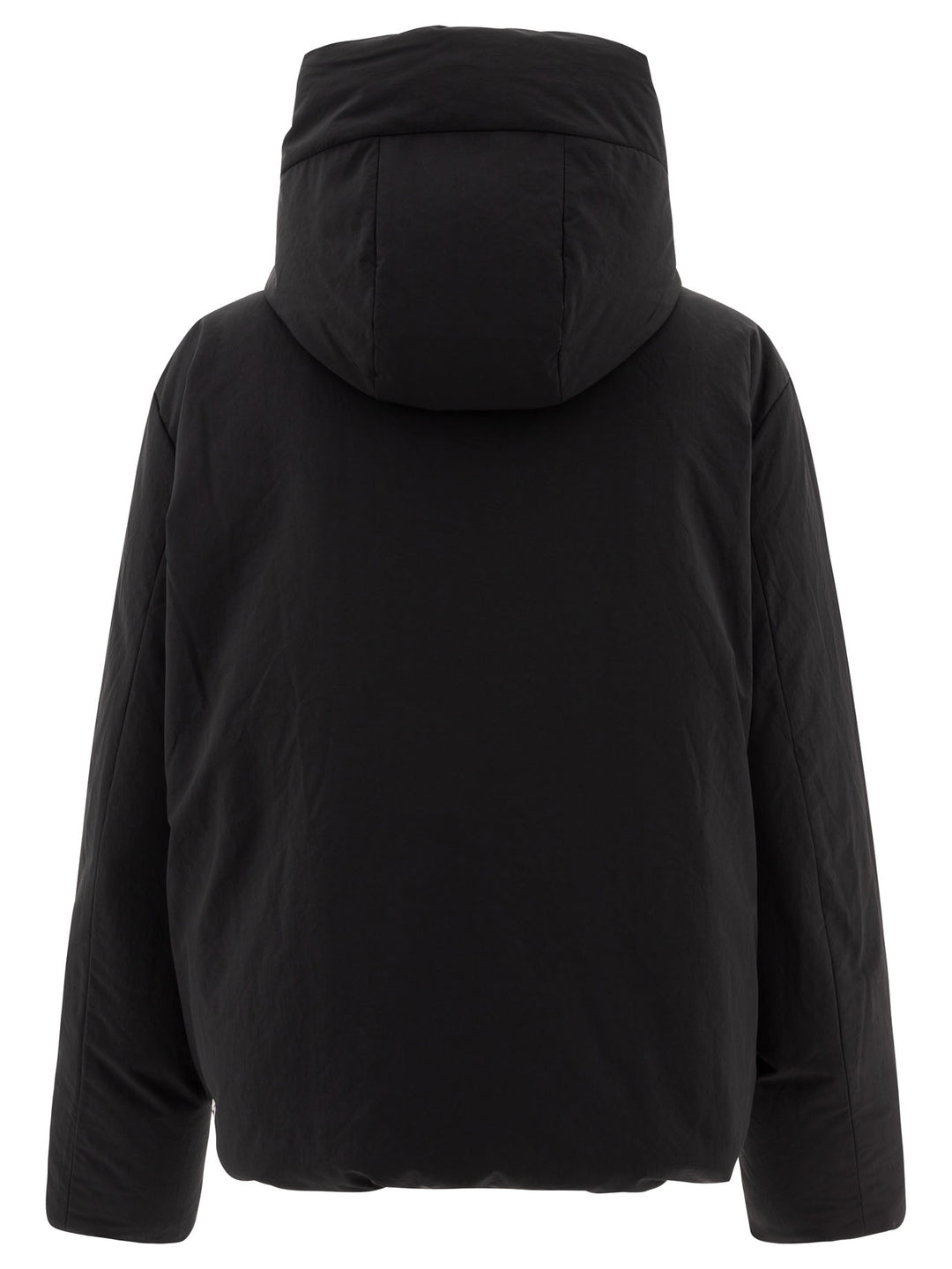 Hooded Down Jacket Jackets Black