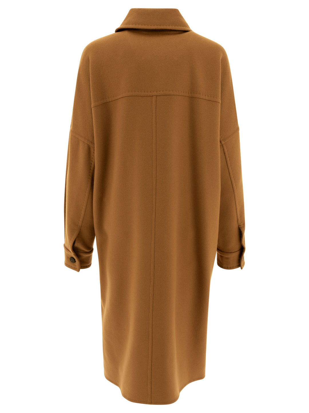 Oversize Coat In Cashmere Coats Brown