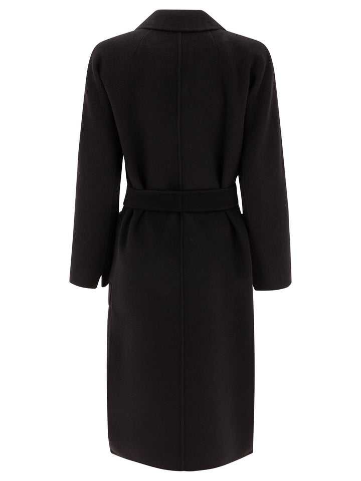 Wool And Cashmere Coat Coats Black