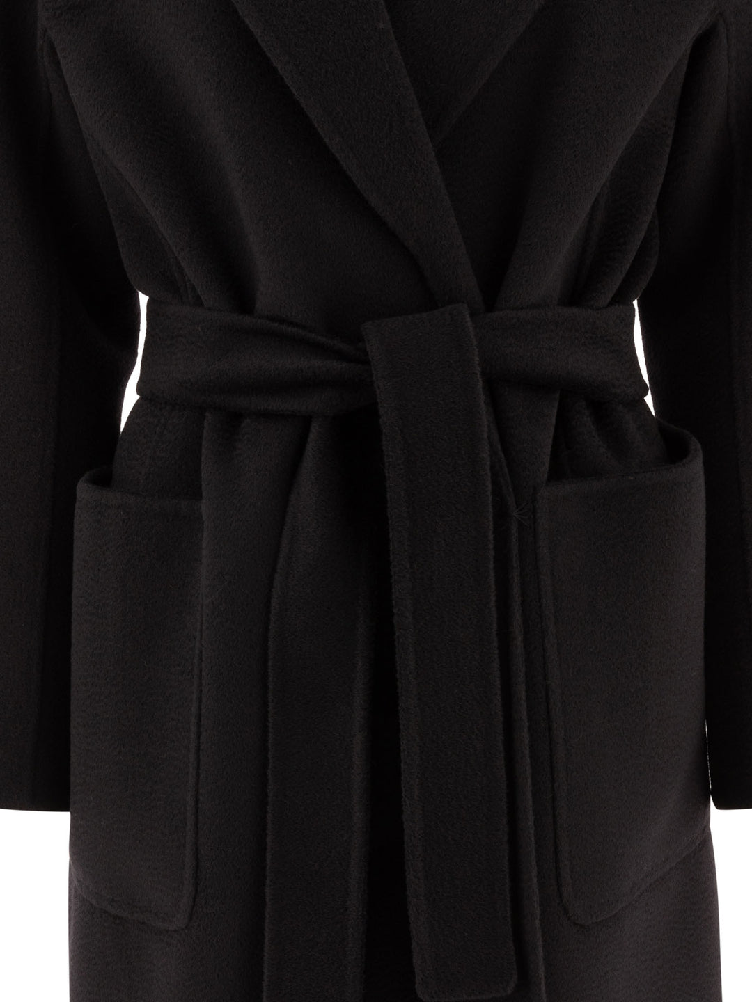 Wool And Cashmere Coat Coats Black