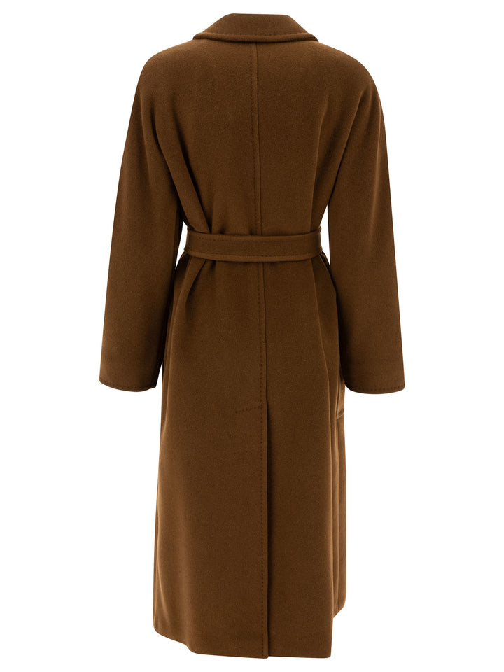 Oversize Camelwool Coat Coats Brown