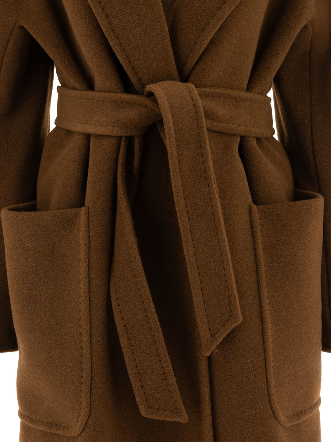 Oversize Camelwool Coat Coats Brown