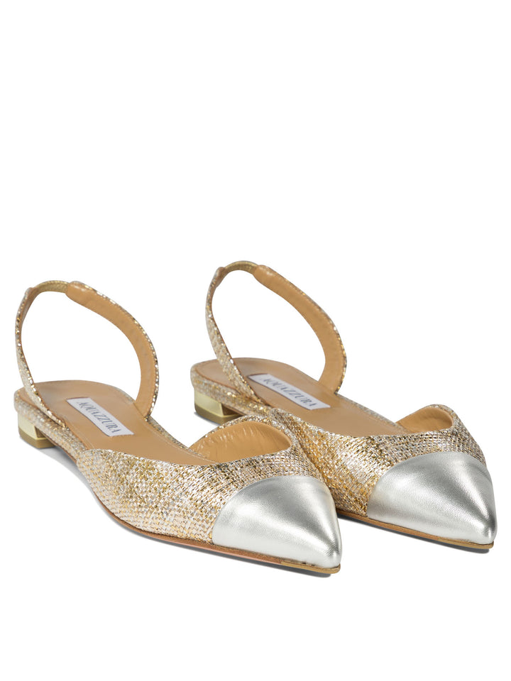 Milanese Ballerinas Gold