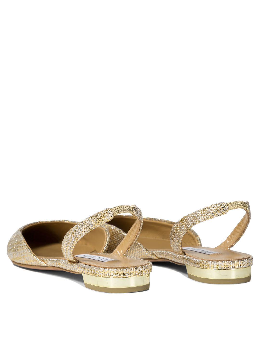 Milanese Ballerinas Gold