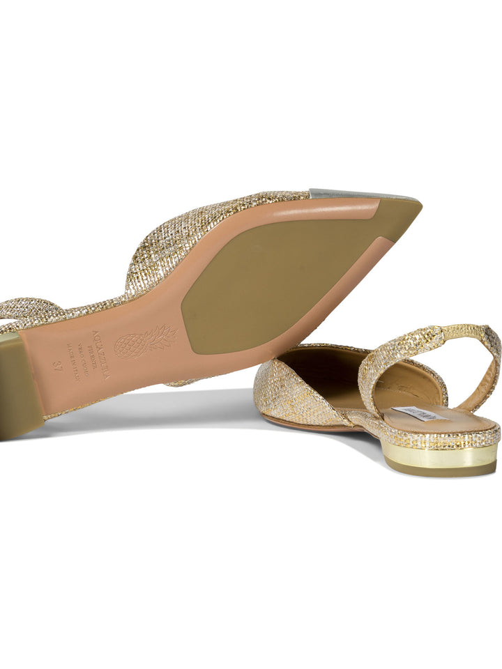 Milanese Ballerinas Gold