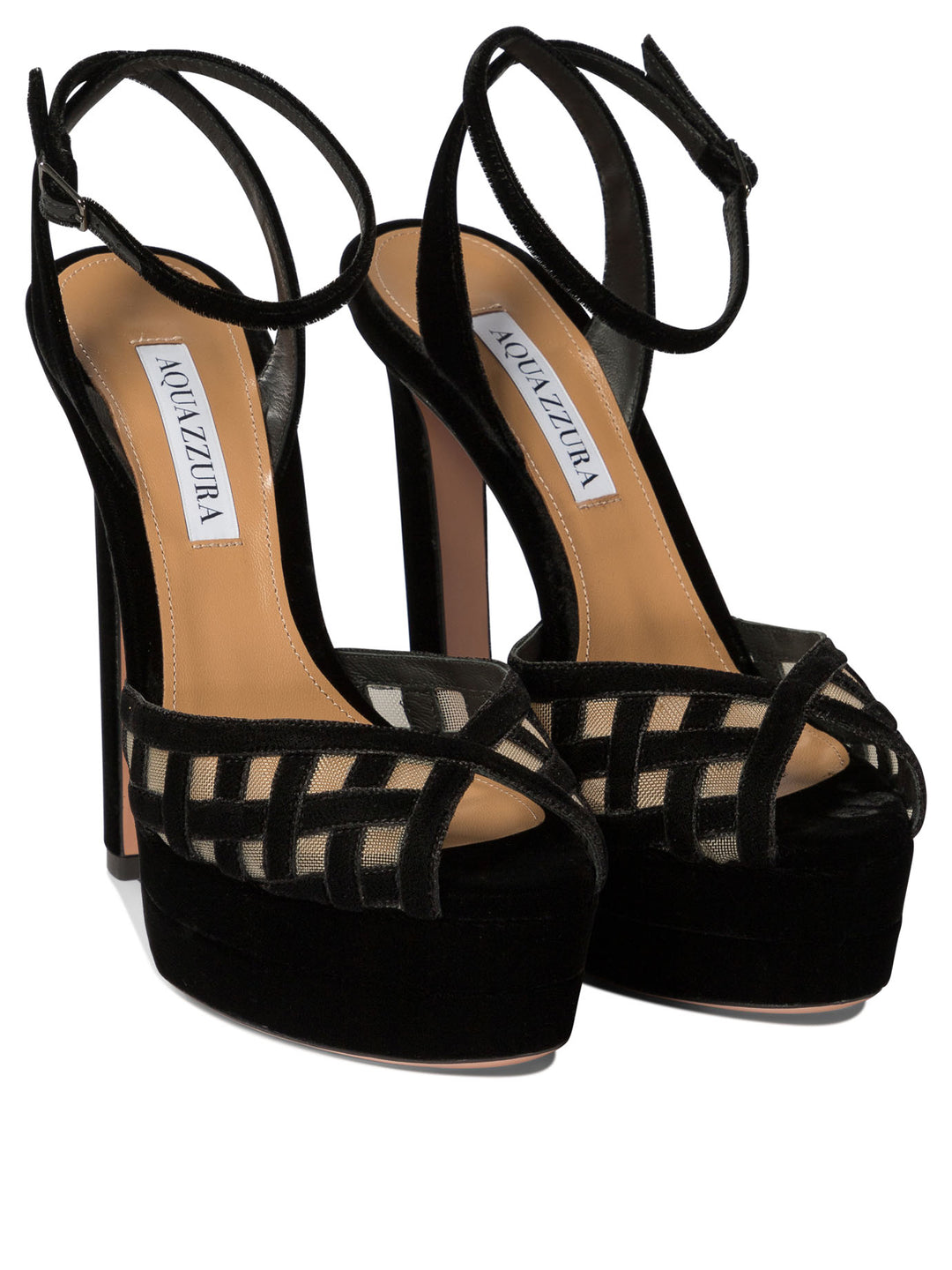 Romance Plateau 130 Sandals Black