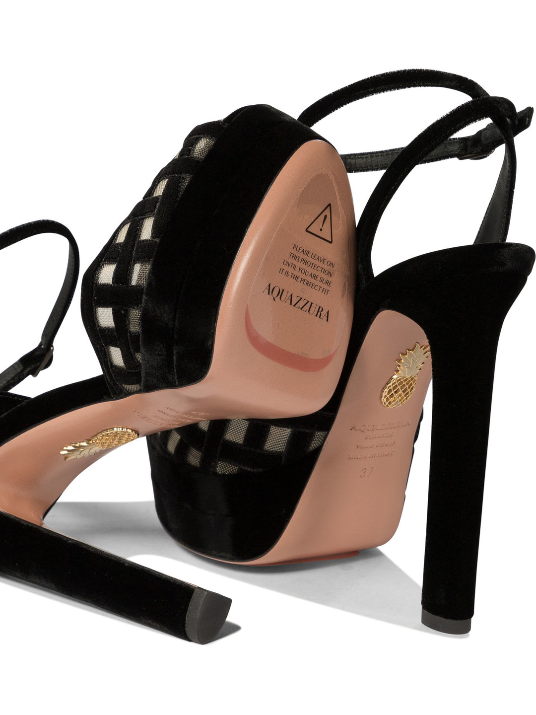 Romance Plateau 130 Sandals Black