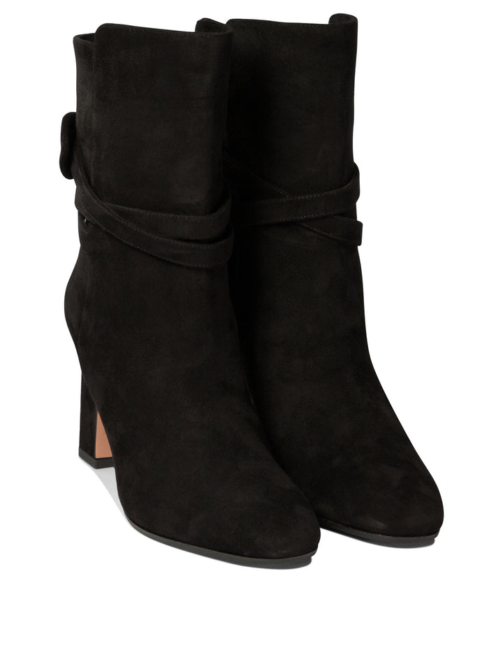 Very Bow Tie 85 Ankle Boots Black