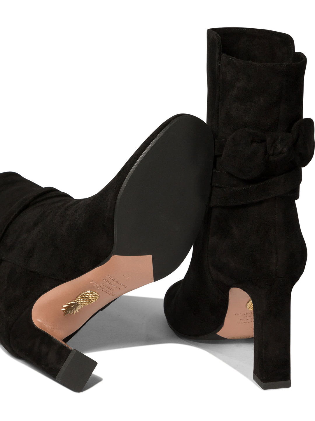 Very Bow Tie 85 Ankle Boots Black