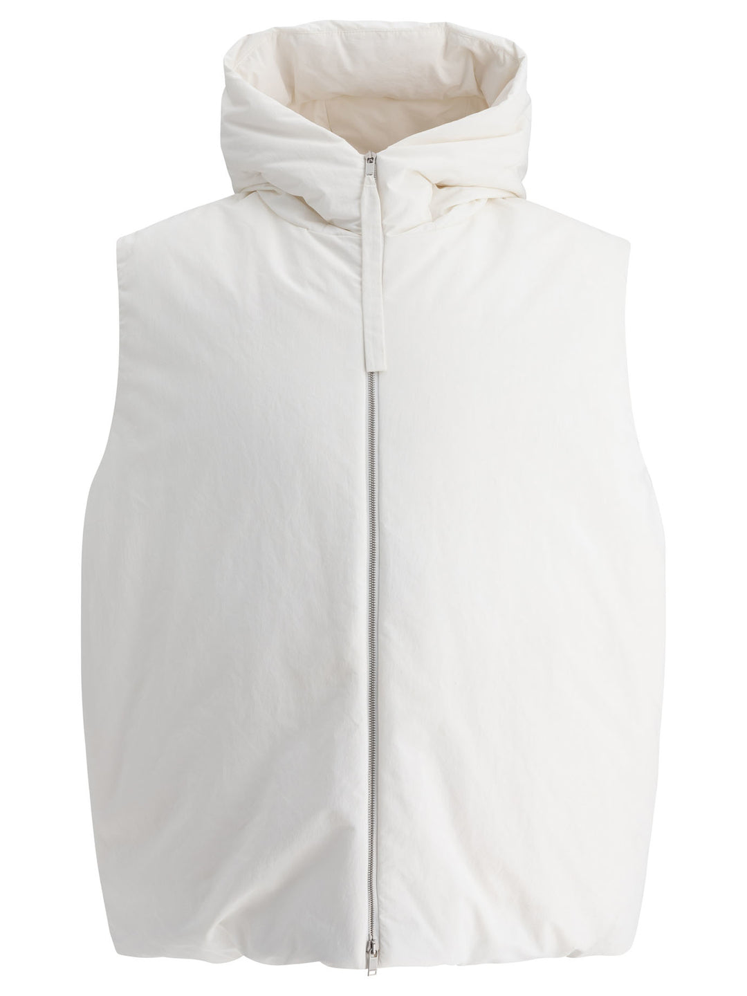 Down Vest Jackets White