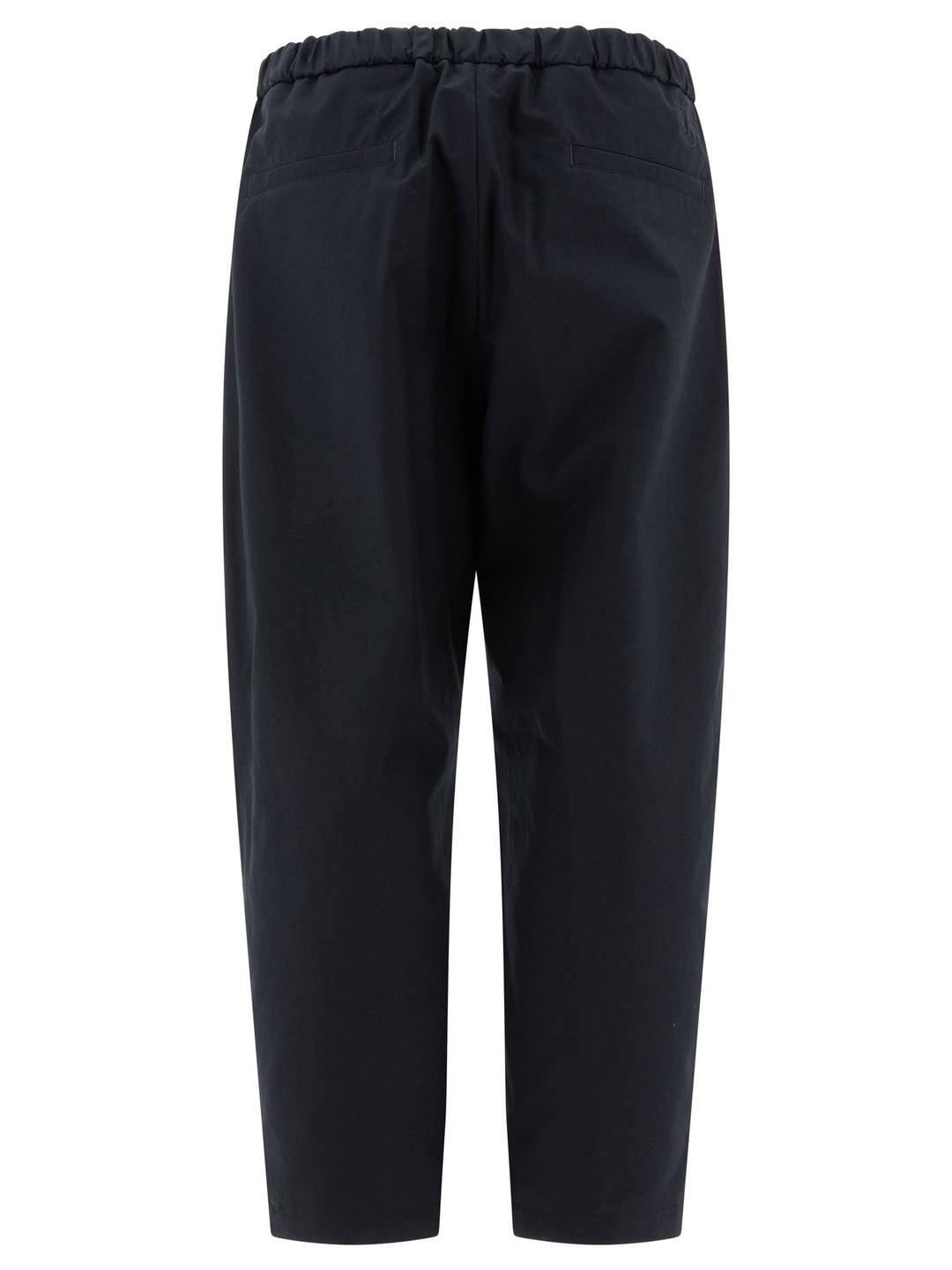 With Elasticated Waist Trousers Blue