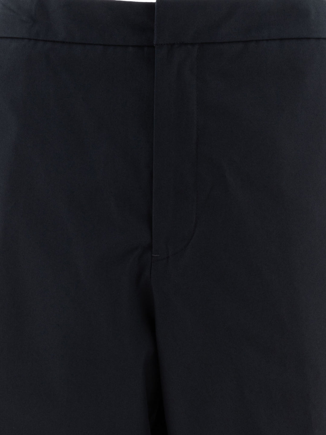 With Elasticated Waist Trousers Blue