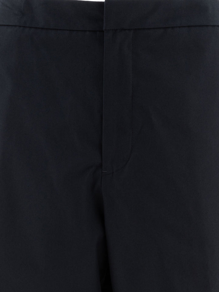 With Elasticated Waist Trousers Blue