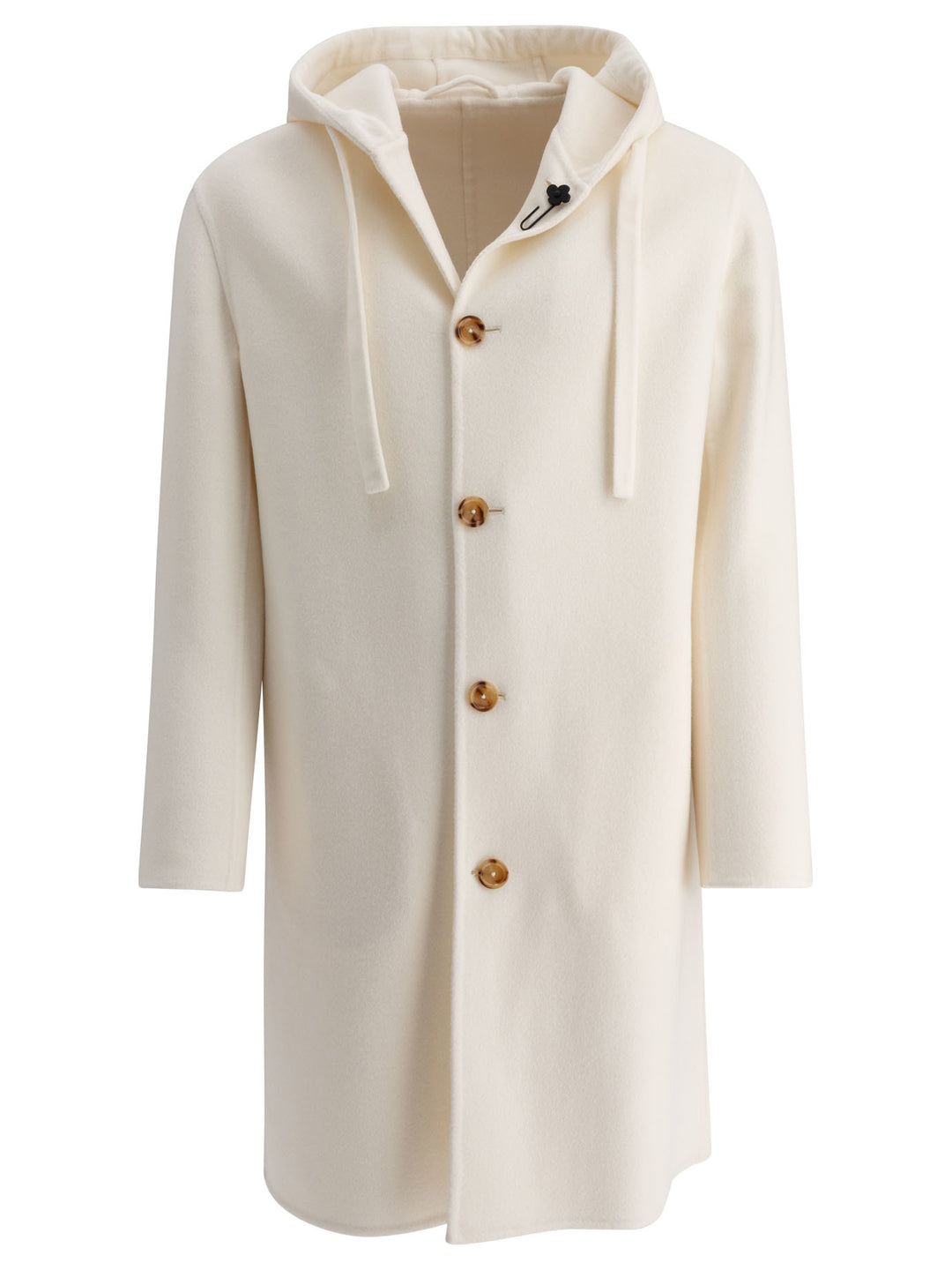 Hooded Coat Coats White