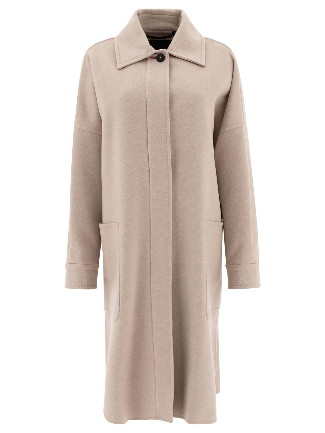 Oversize Coat In Cashmere Coats Beige