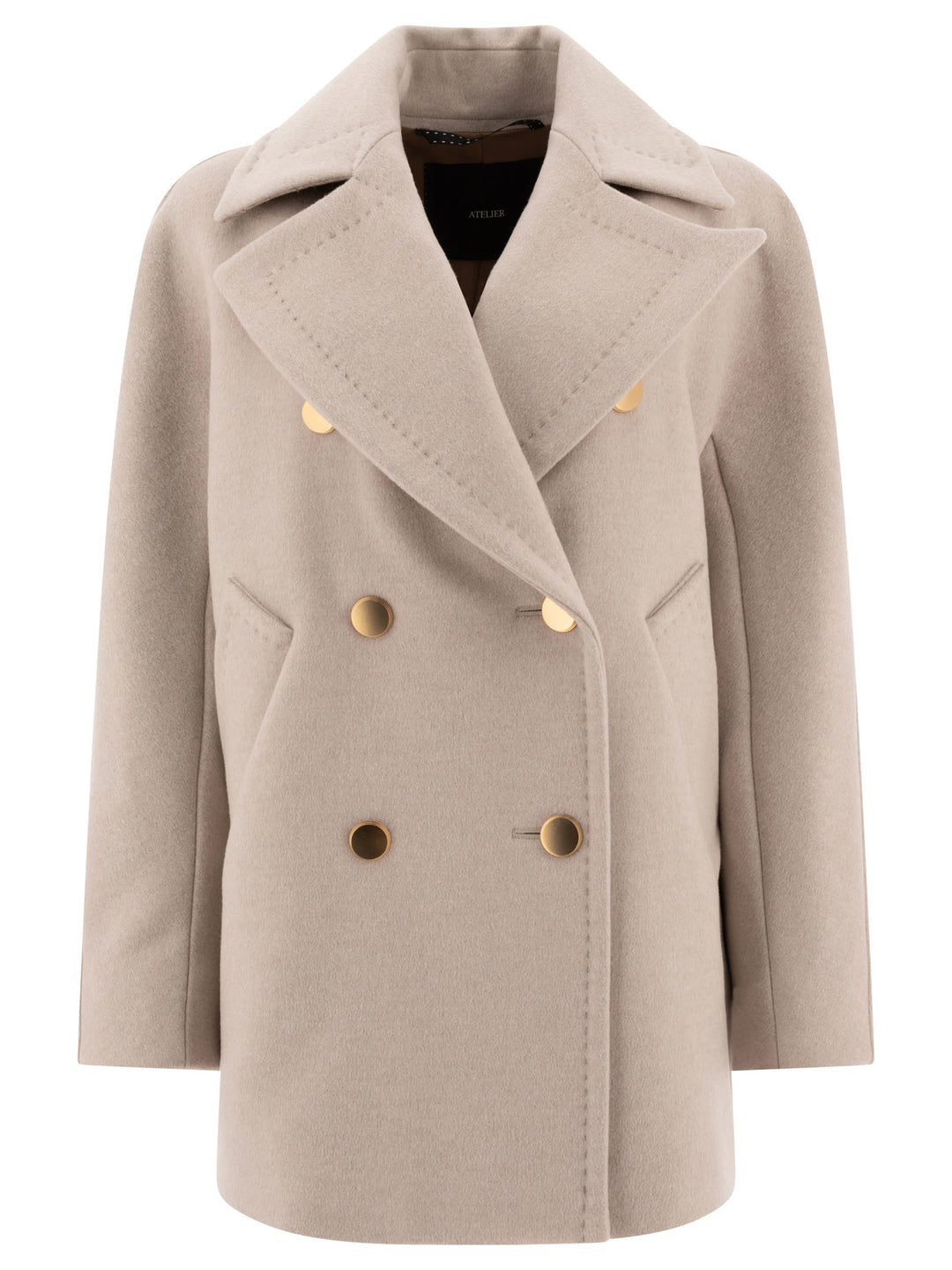 Double Cashmere Coat Coats Beige