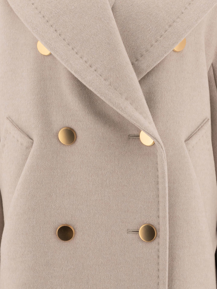 Double Cashmere Coat Coats Beige