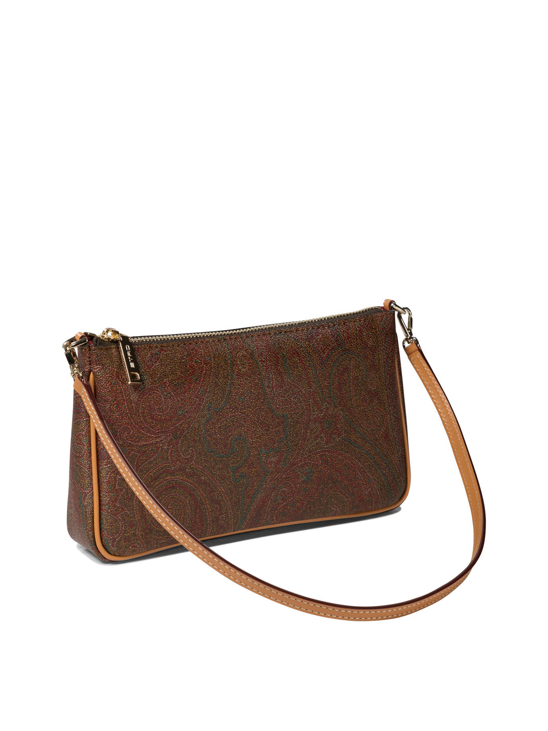 Mini Paisley Shoulder Bags Bordeaux