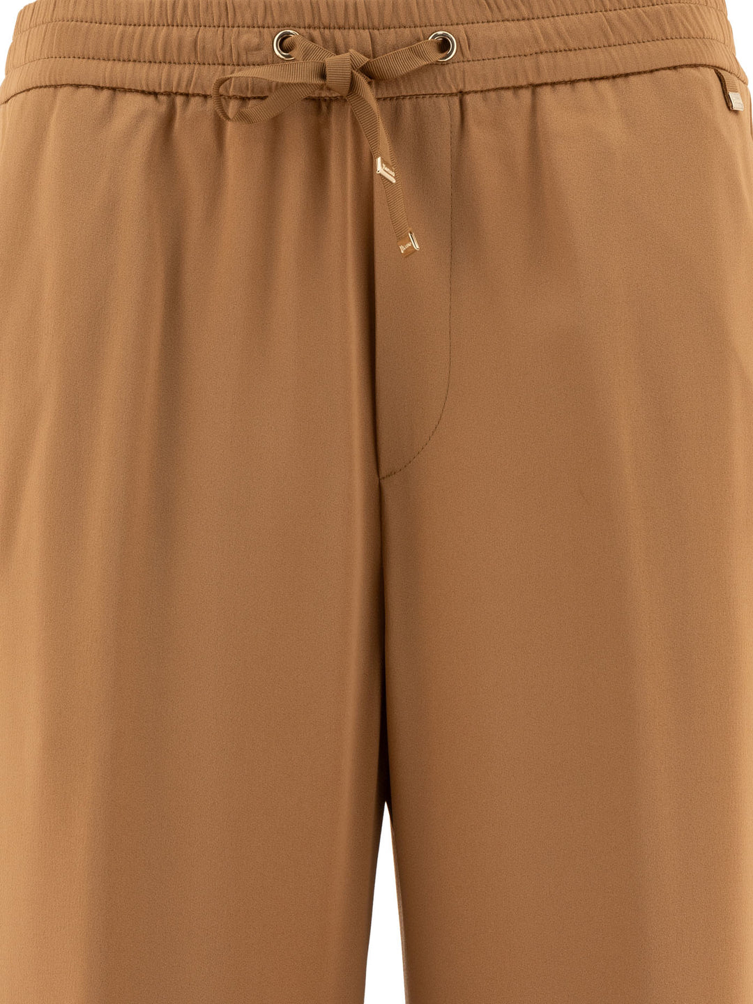 Satin Trousers Beige