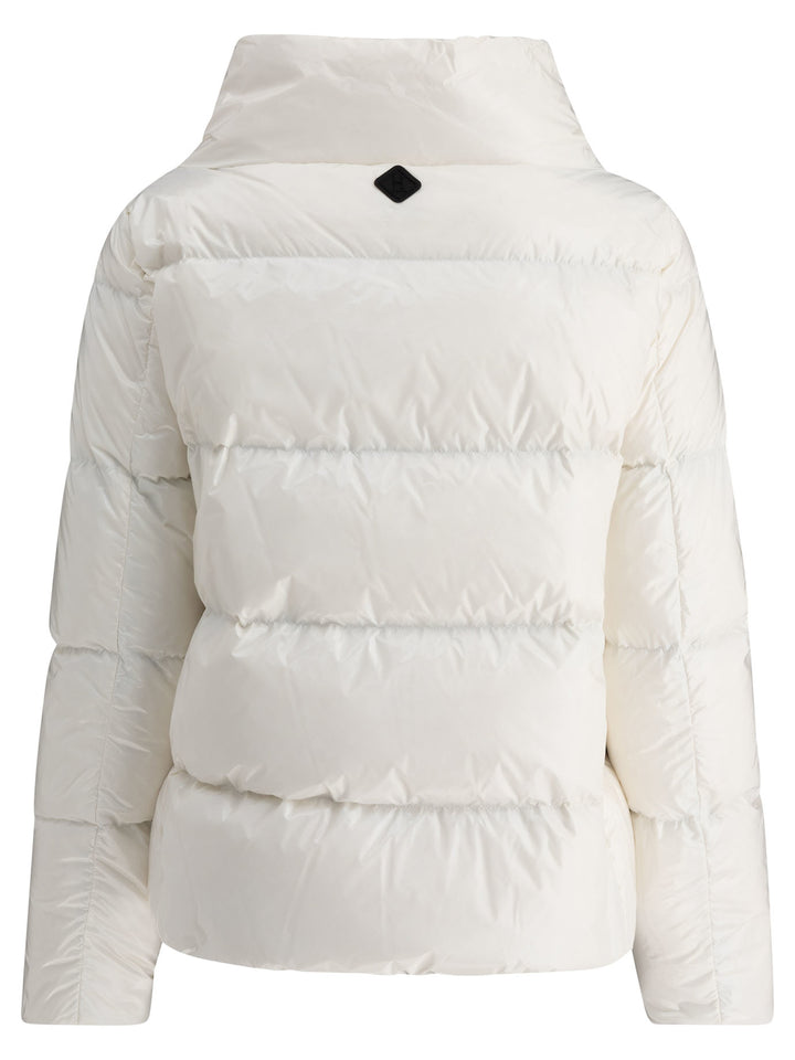 Gloss Down Jacket Jackets White