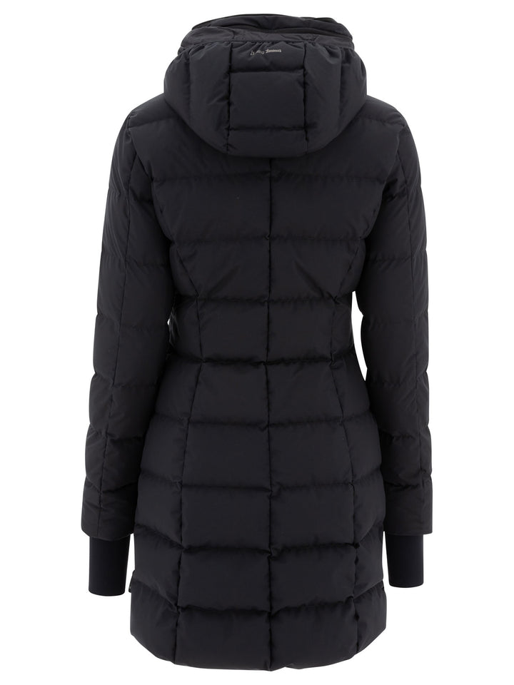 Laminar Down Coat In Gore-Tex Infinium Windstopper Coats Black