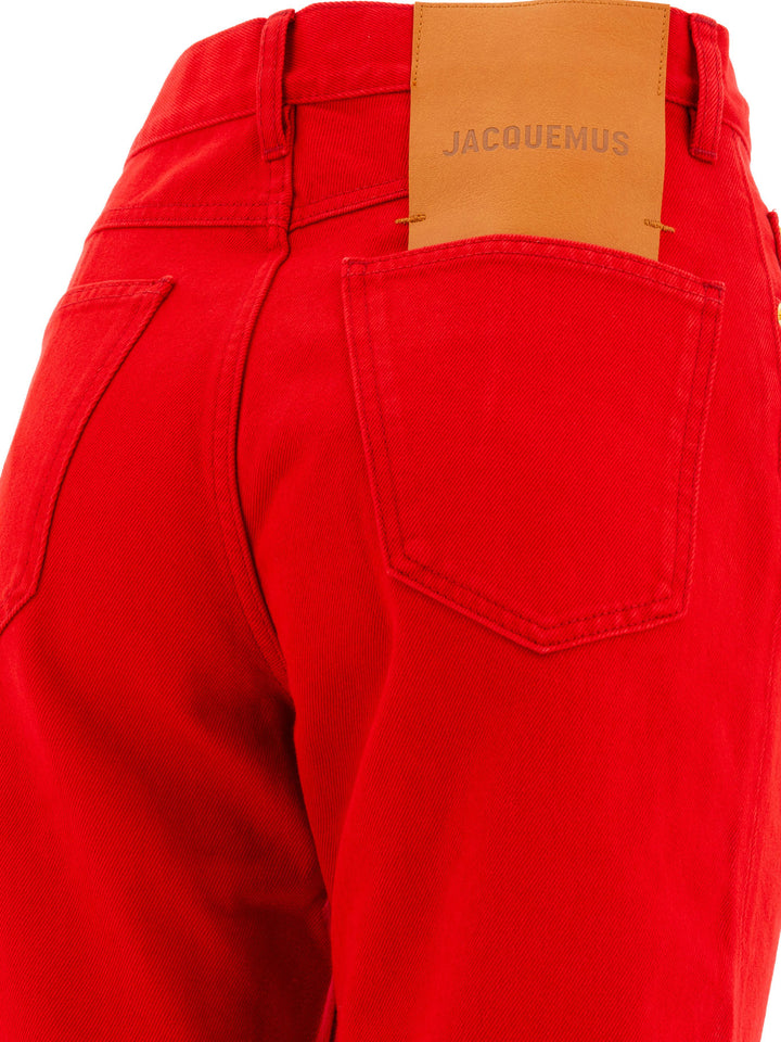 Le De-NîMes Droit Jeans Red