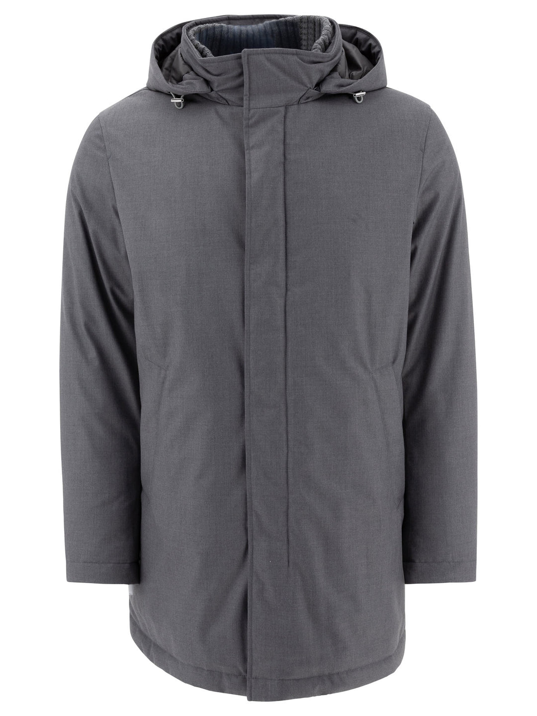 New Business Membranated Coats Grey